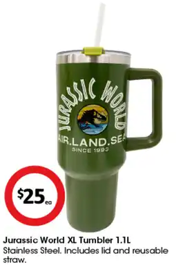 Coles Jurassic World XL Tumbler offer