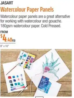 JASART Watercolour Paper Panels
