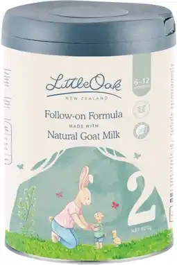 healthylife LittleOak Goat's Milk Follow On Stage 2 offer