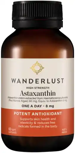 healthylife NEW Wanderlust High Strength Astaxanthin offer
