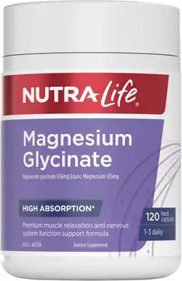 healthylife Nutra-Life Magnesium Glycinate offer