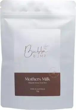 healthylife Bubba Bump Organic Mothers Milk Loose Leaf Tea 70g offer