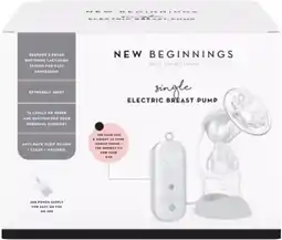 healthylife New Beginnings Single Electric Breast Pump offer