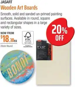 JASART Wooden Art Boards
