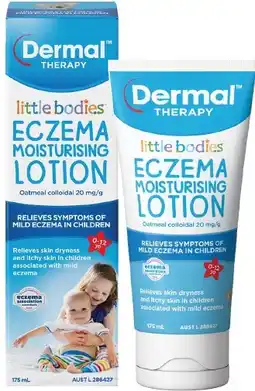 healthylife Dermal Therapy Therapy Little Bodies Eczema Moisturising Lotion offer