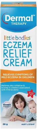 healthylife Dermal Therapy Little Bodies Eczema Relief Cream offer