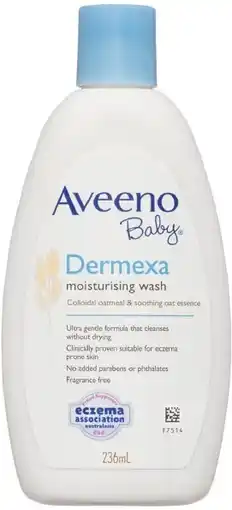 healthylife Aveeno Baby Dermexa Moisturising Wash offer
