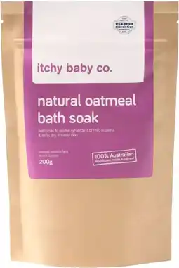 healthylife Itchy Baby Co. Natural Oatmeal Bath Soak offer