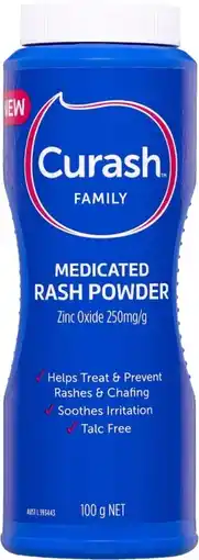 healthylife Curash Family Medicated Rash Powder offer
