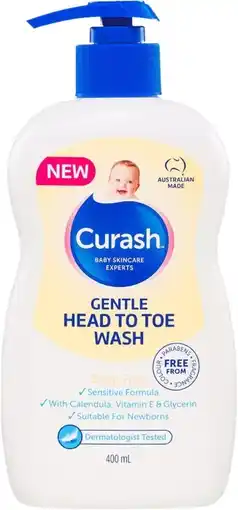 healthylife Curash Gentle Head to Toe Wash offer