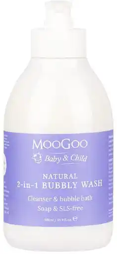 healthylife MooGoo Baby 2-in-1 Bubbly
Wash offer