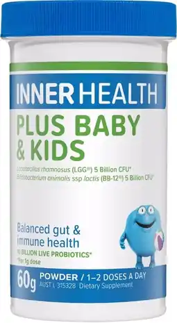 healthylife Inner Health Plus Baby & Kids Powder Fridge Free offer