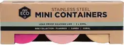 healthylife Ever Eco Stainless Steel Mini Containers Rise offer