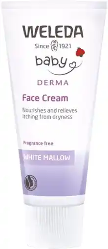 healthylife Weleda Baby Derma White Mallow Facial Cream offer