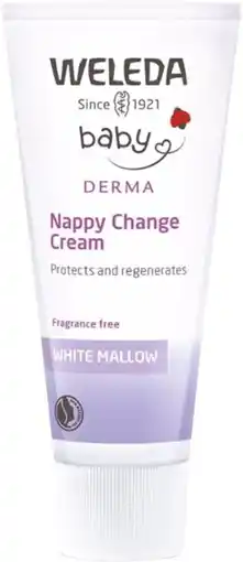 healthylife Weleda Baby Derma White Mallow Nappy Change Cream offer