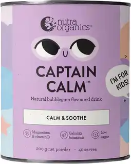 healthylife Nutra Organics Captain Calm offer