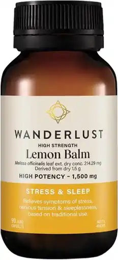 healthylife Wanderlust High Strength Lemon Balm offer