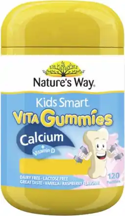 healthylife Natures Way Kids Smart Vita Gummies Calcium + Vitamin D offer
