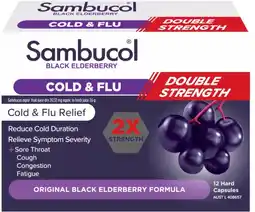 healthylife Sambucol Double Strength Cold & Flu Relief offer