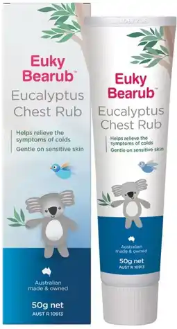 healthylife Euky Bear Eucalyptus Chest Rub offer