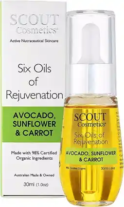 healthylife Scout Organic Six Oils of Rejuvenation offer