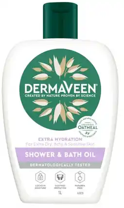 healthylife DermaVeen Extra Hydration Shower & Bath Oil offer