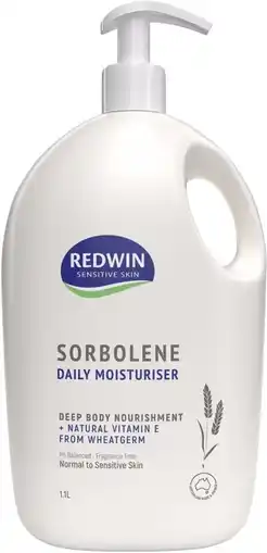 healthylife Redwin Sorbolene Moisturiser with Vitamin E offer