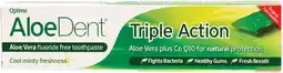 healthylife Aloe Dent Toothpaste Fluoride Free Triple Action offer