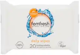 healthylife Femfresh Feminine Cleansing Wipes offer
