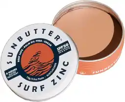 healthylife SunButter Surf Zinc Sunscreen SPF50 offer