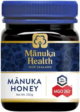 healthylife Manuka Health MGO 263+ UMF 10 Manuka Honey offer