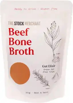 healthylife The Stock Merchant Ready To Drink Beef Bone Broth offer