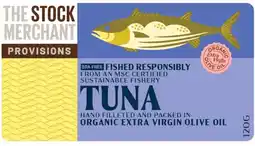 healthylife The Stock Merchant Tuna in Extra Virgin Olive Oil offer