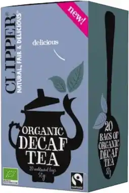 healthylife Clipper Black Decaf Tea offer