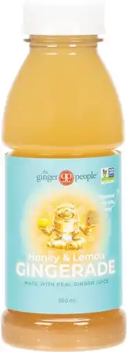 healthylife The Ginger People Gingerade Drink Lemon & Honey 360ml offer