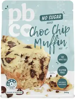 healthylife Pbco. Choc Chip Muffin Mix offer