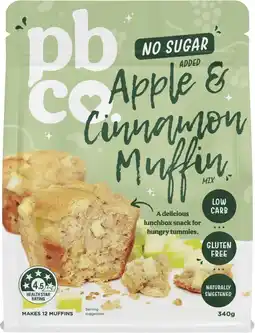 healthylife Pbco. Apple Cinnamon Muffin Mix offer