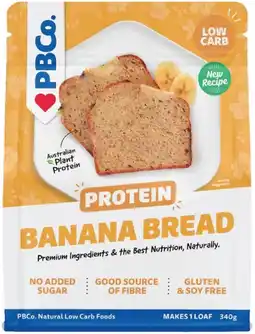healthylife Pbco. Plant Protein Banana Bread Mix offer