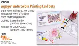 JASART Voyager Watercolour Painting Card Sets