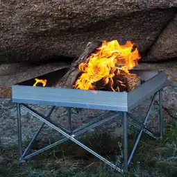 BCF Fireside Portable Pop Up Fire Pit offer