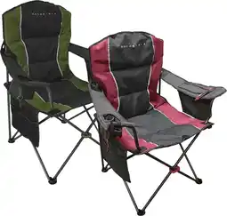 BCF Wanderer Premium Cooler Arm Chair offer