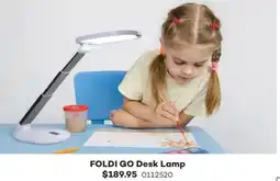 Eckersley's Art & Craft Foldi go desk lamp offer