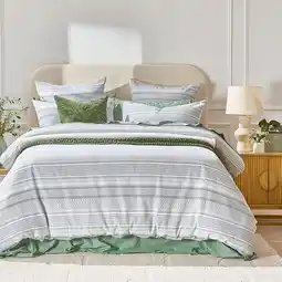 Pillow Talk Tasman Jacquard Quilt Cover Set by Habitat offer