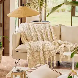 Pillow Talk Willow Knitted Throw by M.U.S.E offer