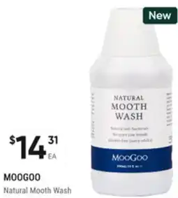 healthylife MooGoo Natural Mooth Wash offer