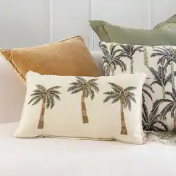 Pillow Talk Benoa Feather Oblong Cushion by M.U.S.E offer