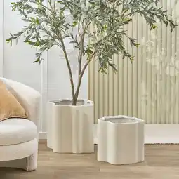 Pillow Talk Marlo Wave Planter by M.U.S.E offer