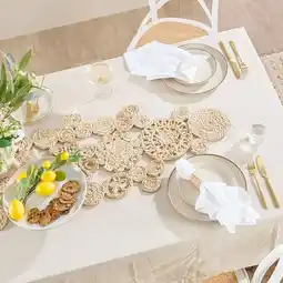 Pillow Talk Maroc Table Runner by Habitat offer