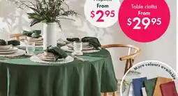 Pillow Talk Pelham Cotton Table Runner by Habitat offer
