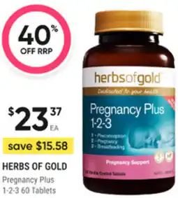 healthylife Herbs Of Gold Pregnancy Plus offer